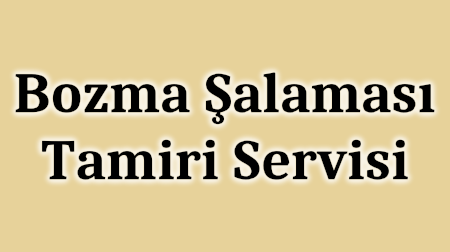 Bozma Şalaması Tamiri Servisi - Tel: (216) 374 36 69 BETAGAZ ARmatürleri Tuzla İstanbul TÜRKİYE